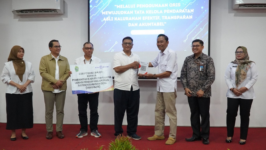 Percepat Digitalisasi Keuangan Kalurahan, Bantul Luncurkan QRISTALKU